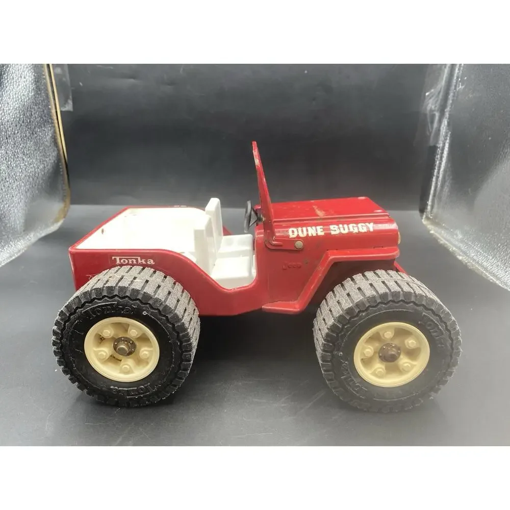 Vintage 70's Tonka Pressed Steel Tonka Jeep Wrangler Dune Buggy